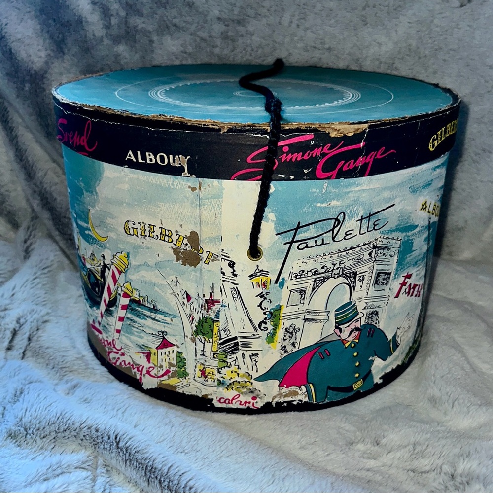 Vintage Hat Box - Picture 4 of 14